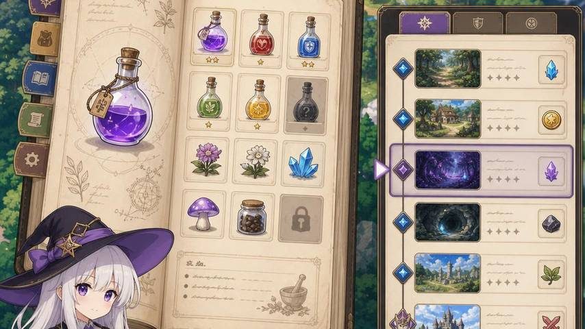 魔女秘药 章节事件 专题图 3