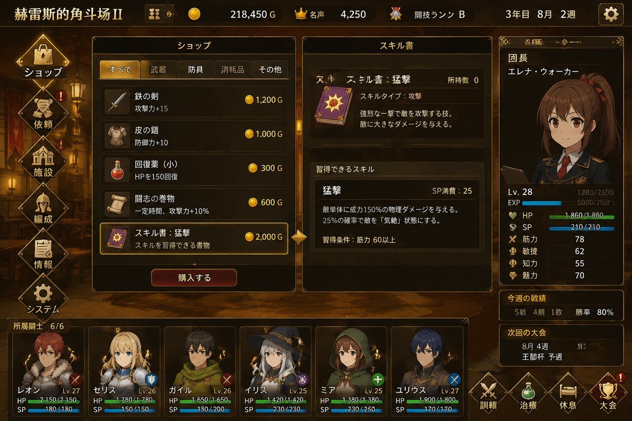 赫雷斯的角斗场Ⅱ 玩法展示 资料图 6