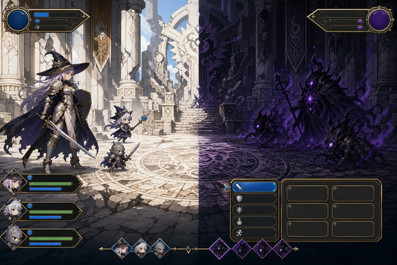 魔女骑士安娜 RPG推进 演示图 8
